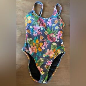 Salt Life Women’s Tropical/Floral One-Piece Swimsuit NWT